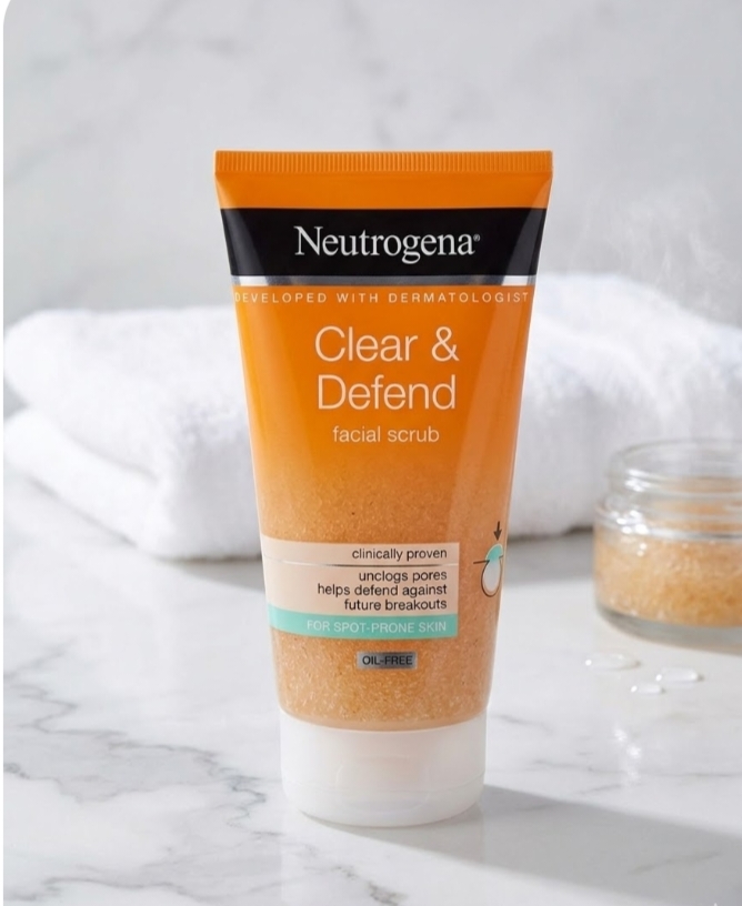 Neutrogena Clear & Defend Facial Scrub (150ml)