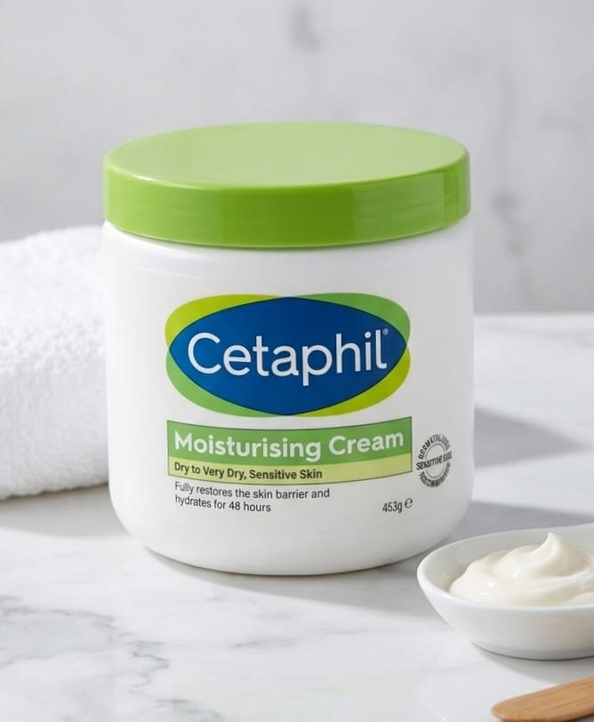 Cetaphil Moisturising Cream – 453g (For Dry to Very Dry & Sensitive Skin)