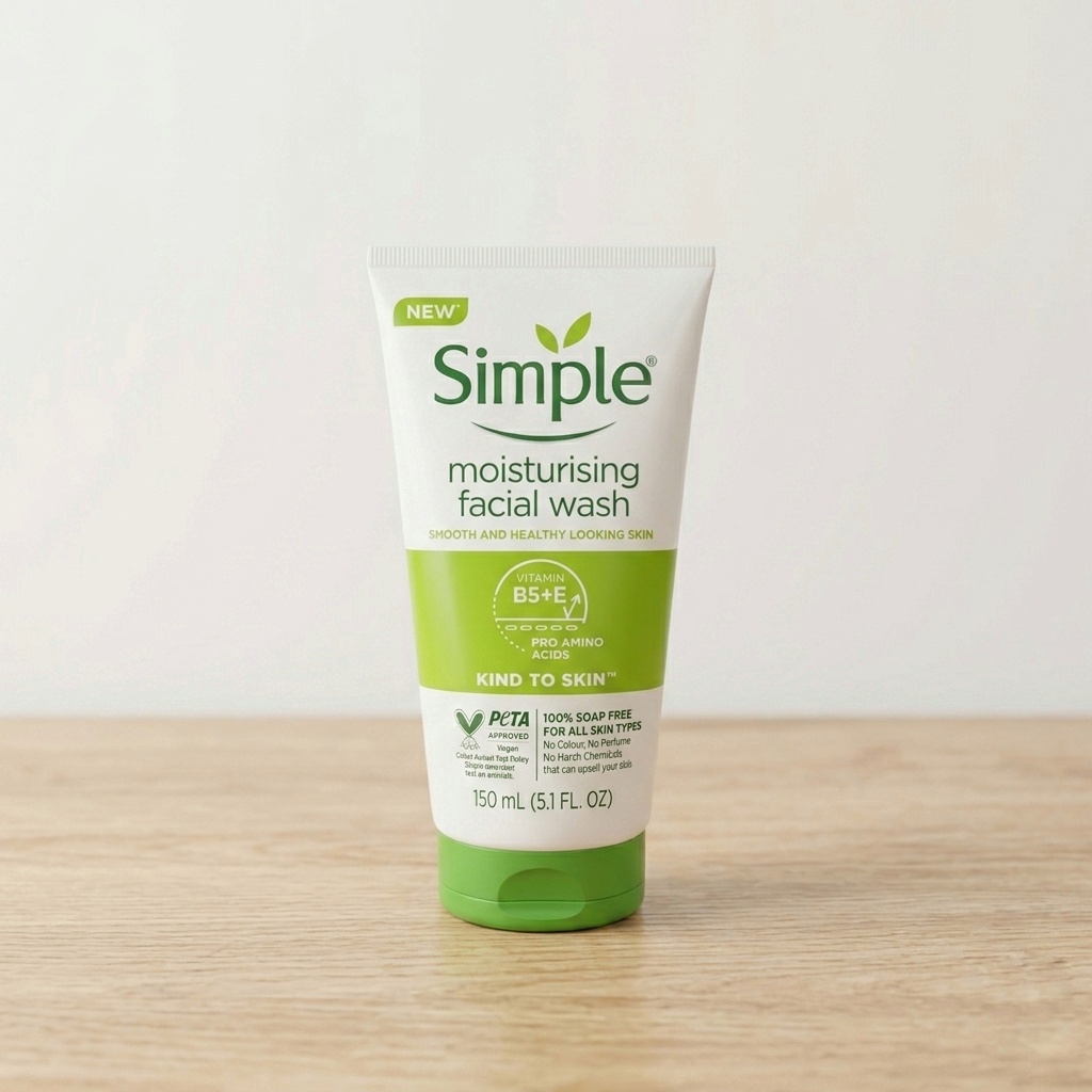 Simple moisturizing Facial Wash